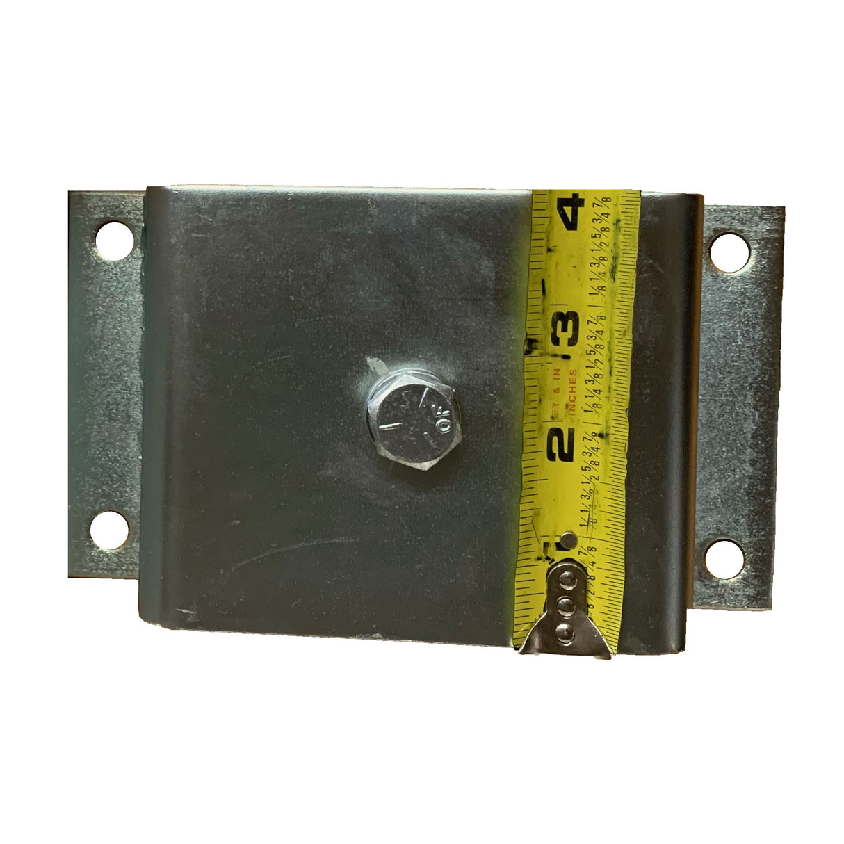 Doorking 2600-818 dimensions shown with a measuring tape
