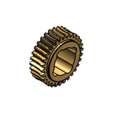 Doorking 6006-215 Engranaje helicoidal Bronce