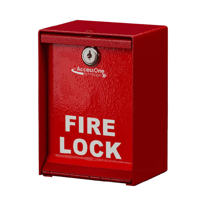 Access One FLB100 Fire Box Ready for Padlock