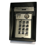 Carefree Security 200 Weather Shield Clear Front Cover shown with a keypad