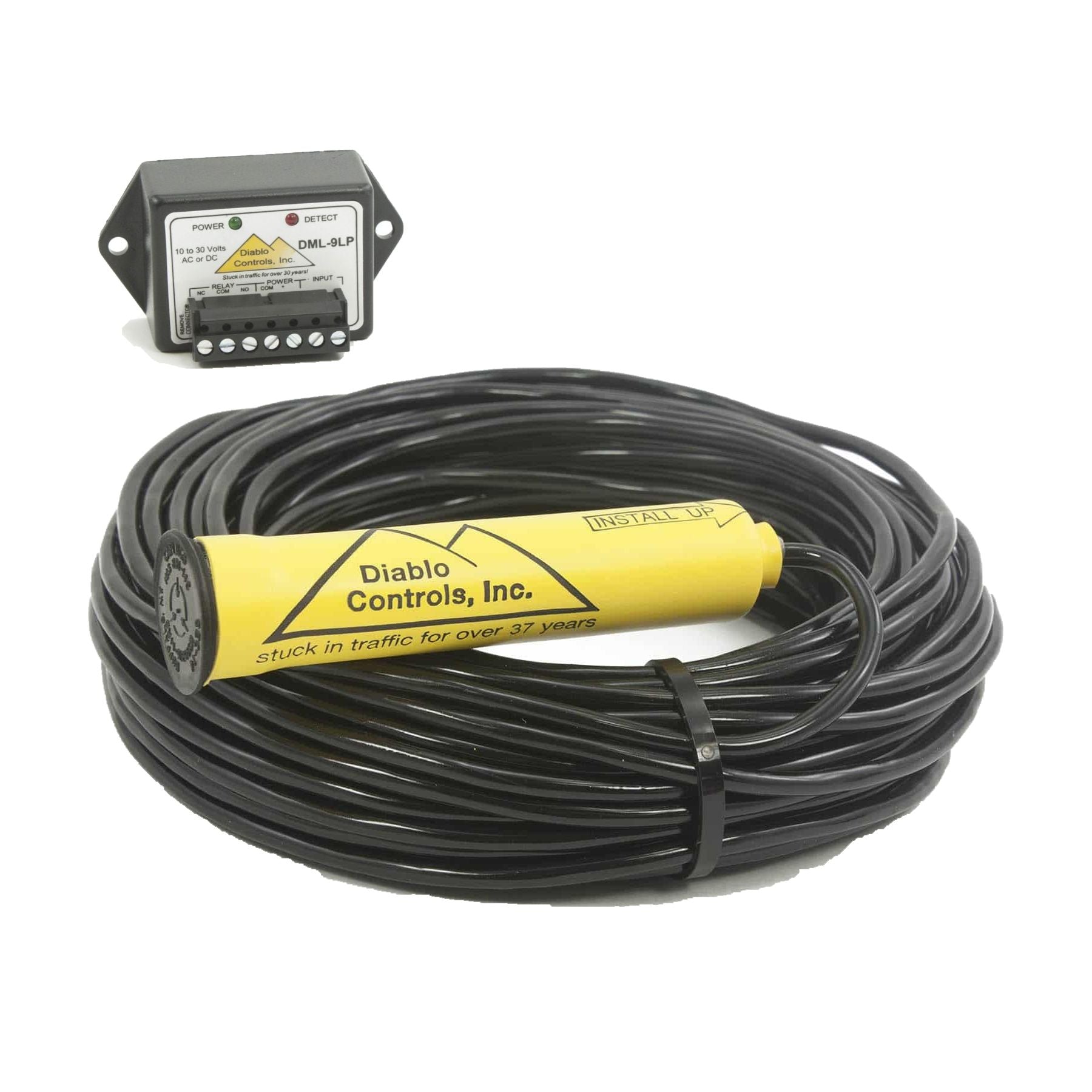 Diablo DML-9LP-100 Kit Vehicle Loop Detection System (100ft Lead Wire ...