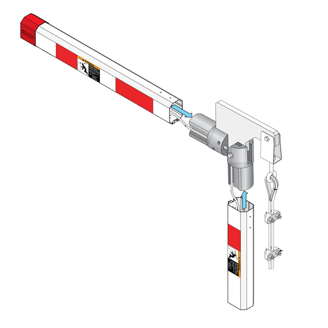 Doorking 1601-812 Folding Arm 12Ft Octagon