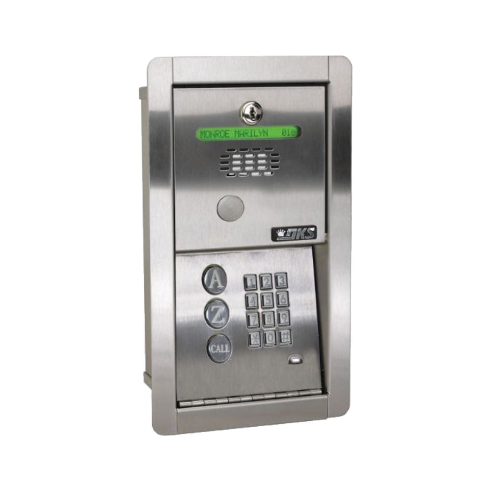 Doorking 1802-091 EPD Flush Mount Telephone Entry | Elitegates.net