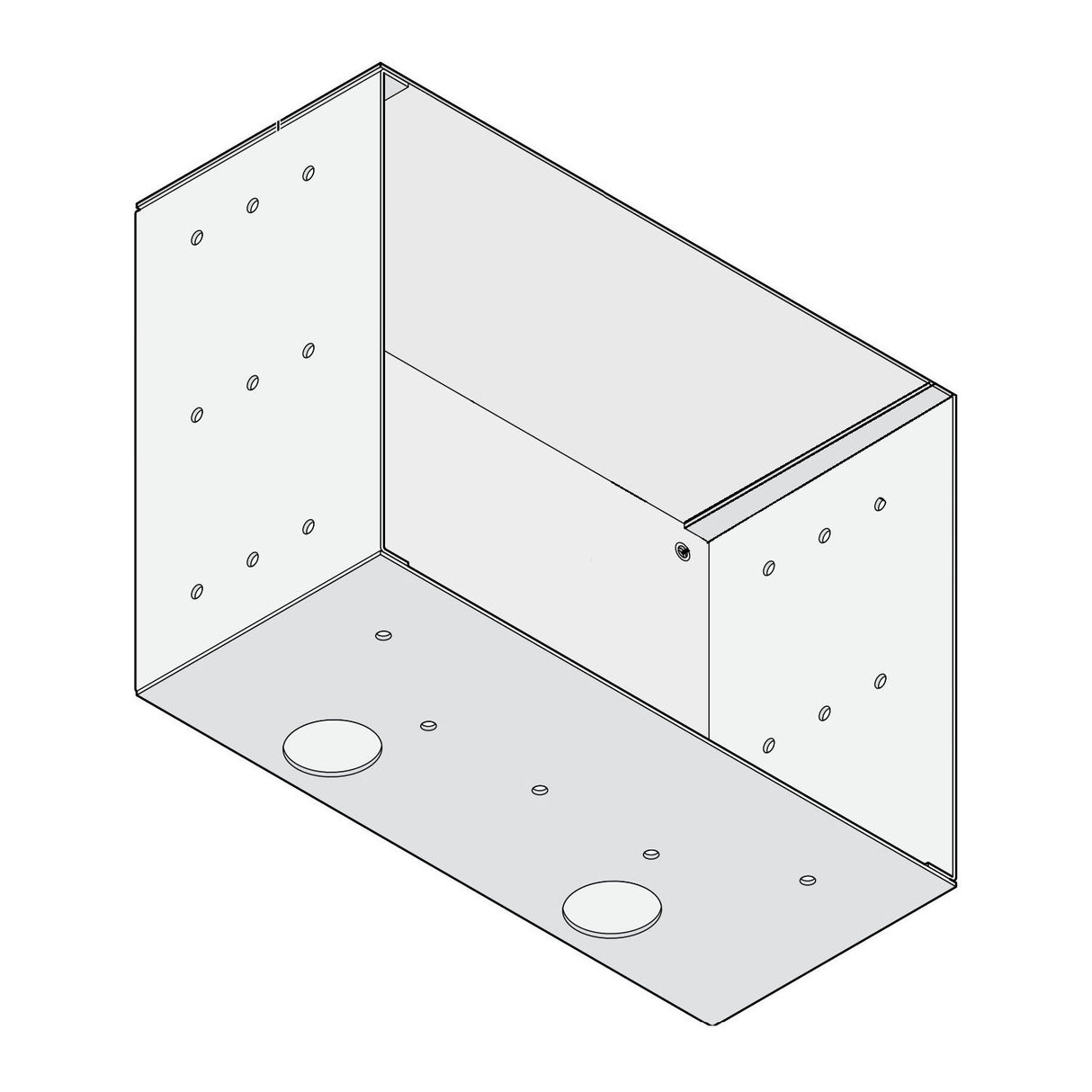 Doorking 1812-155 Caja en bruto