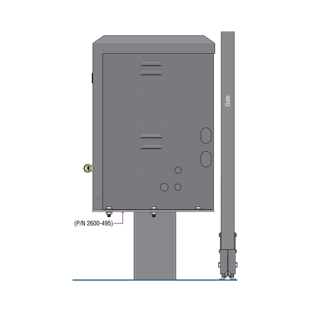 Placa base Doorking 2600-495