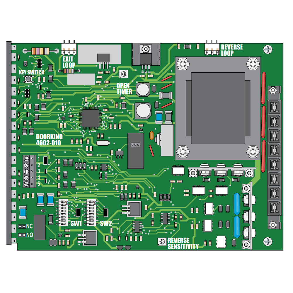 DoorKing 4602-012 Circuit Board for 9100 & 9150 | Elitegates.net