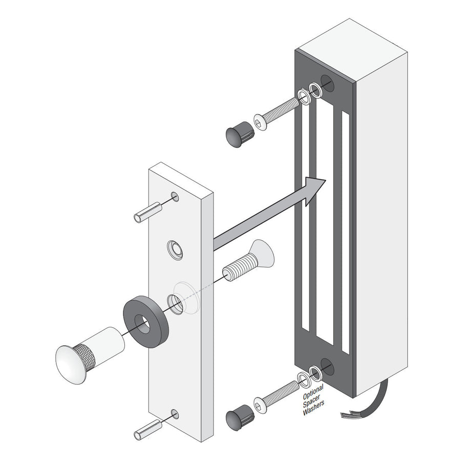 Magnetic Locks for Swing, Slide & Pedestrian Gates | EliteGates.net ...