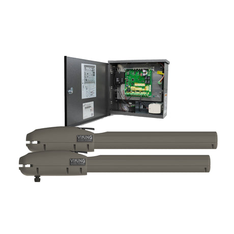 Viking Access E-4 Dual Swing Gate Opener package