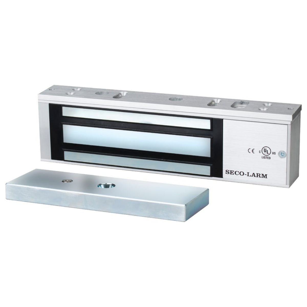 Seco-Larm E-941SA-1K2PQ Maglock with Status Indicator - 1,200 lbs | Elitegates.net