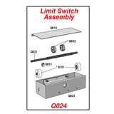 Elite Q024 Limit Switch Assembly parts diagram
