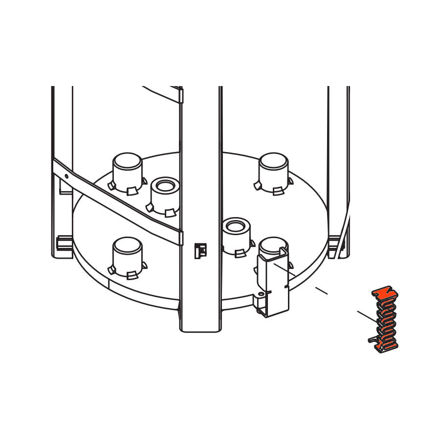 FAAC 63000228 Limit Switch Bracket J275