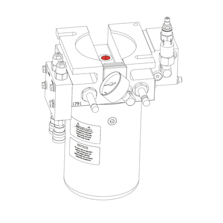 HySecurity MX001979 motor pump