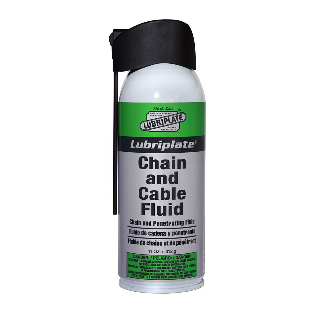 Lubriplate 11 Ounces Chain and Cable Areosol Spray for Garage Doors