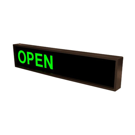Signal Tech Lane Open/Closed LED Sign (Horizontal)