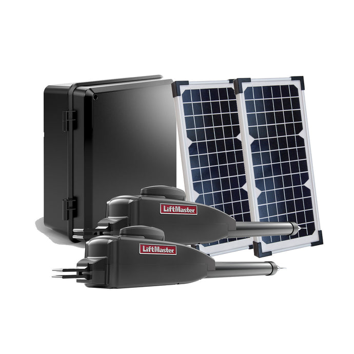 Paquete solar Liftmaster LA400XL20W para abridores de portón dobles (oferta por tiempo limitado)