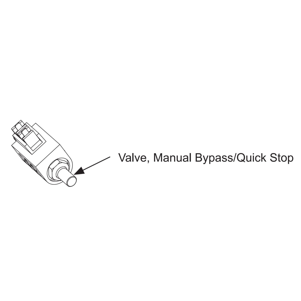 Hysecurity MX000222 Quick Stop Valve