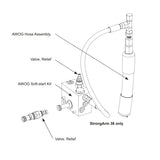 HySecurity MX000618 Face Down AWOG Hose Assembly, illustration