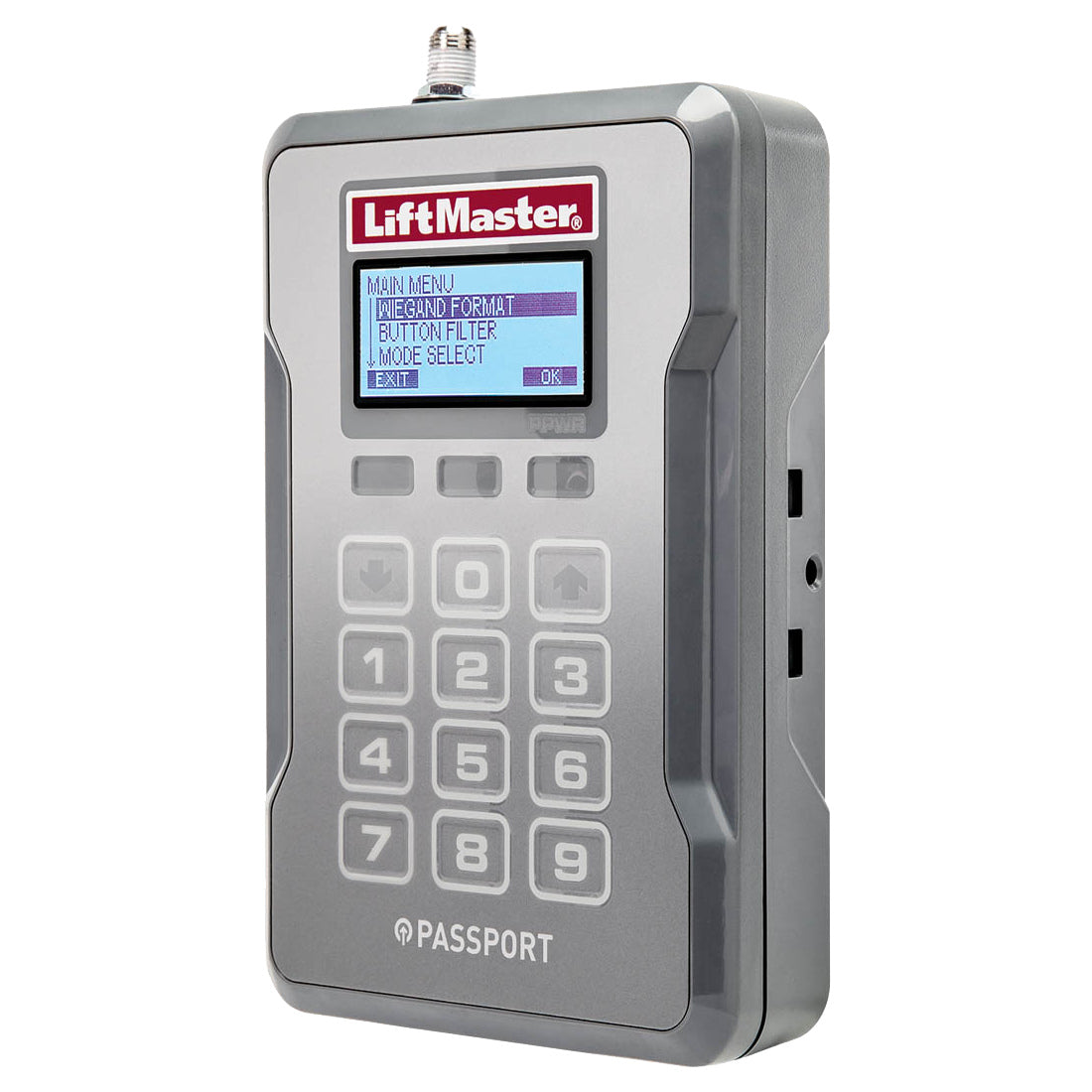 Receptor de pasaporte PPWR de Liftmaster con tecnología Security+ 2.0®