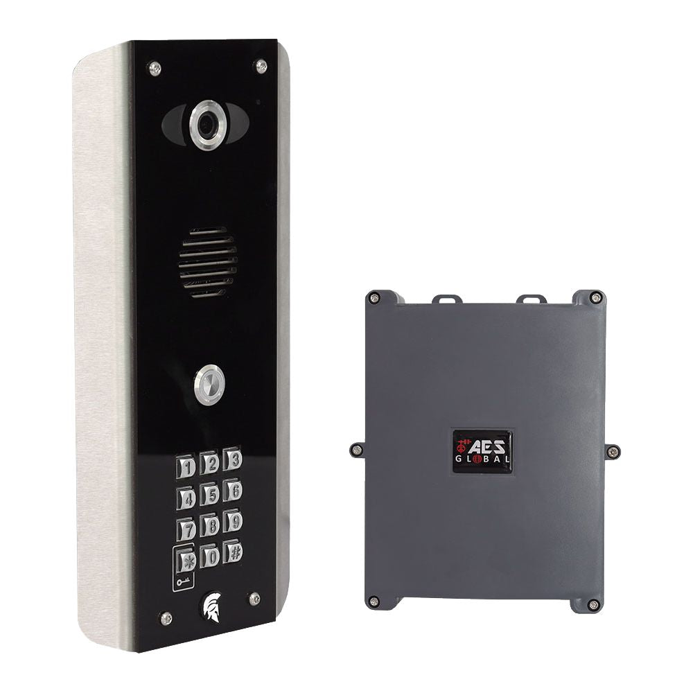 AES PRAE-4G-ABK-US Intercomunicador Wifi / 4G de montaje en pared con teclado