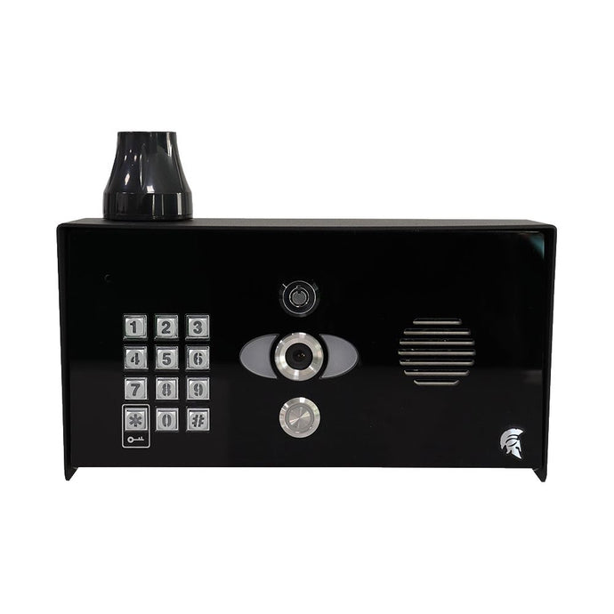 AES PRAE-4G-PBK-US Pedestal Mount Wifi / 4G intercomunicador con teclado