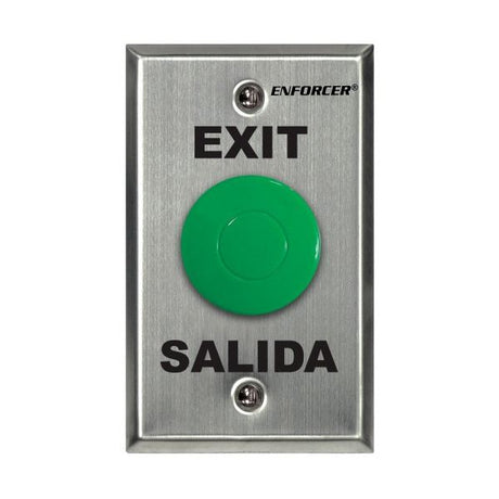 Seco-Larm SD-7201GCPE1Q Green Exit Button