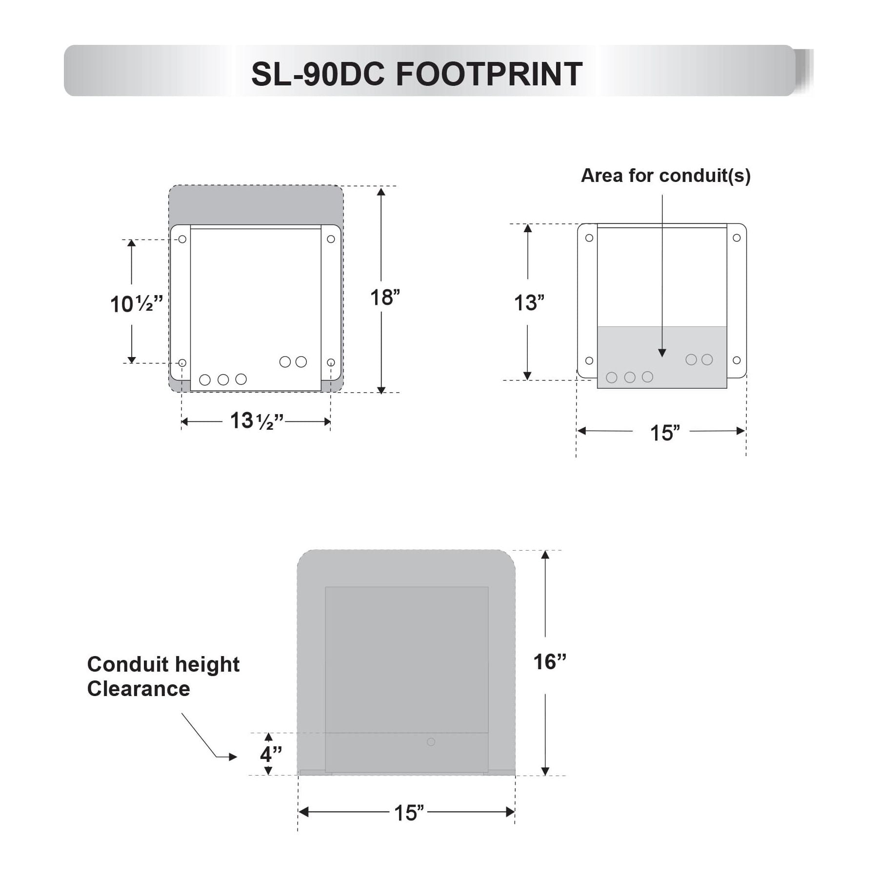 SL90DCfootprintmeasurements.