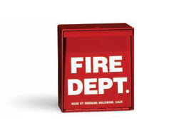 Caja de acceso del departamento de bomberos de élite